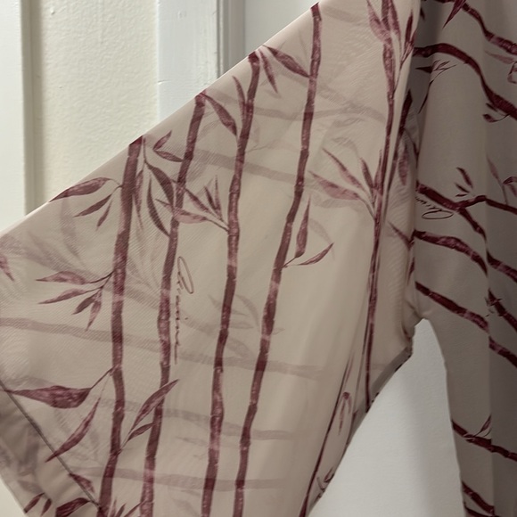 Ramona La Rue by Arianne, Kimono bamboo print size XS/S blouse. - Picture 2 of 7
